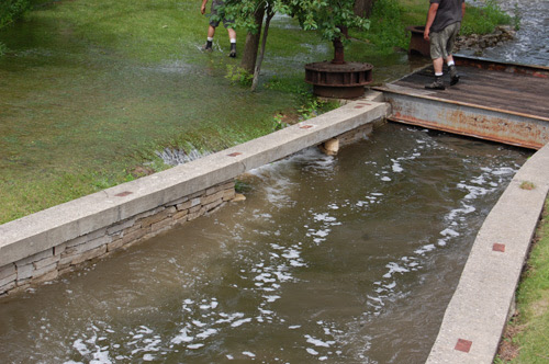 1000 year flood Nemahbin Roller Mill Dam